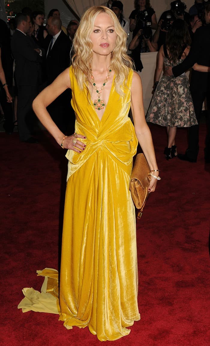Rachel Zoe attends the Costume Institute Gala Benefit to celebrate the opening of the 'American Woman: Fashioning a National Identity' exhibition held at The Metropolitan Museum of Art in New York City on May 3, 2010