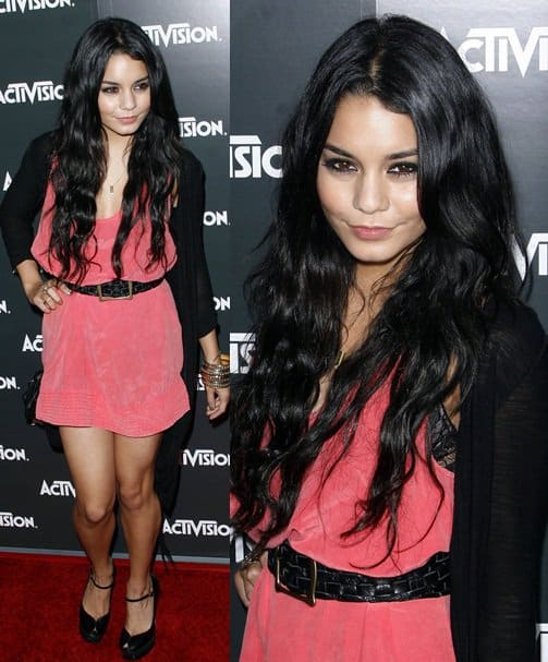 Vanessa Hudgens at the Activision E3 2010 Preview Event held at Staples Center in Los Angeles on June 14, 2010
