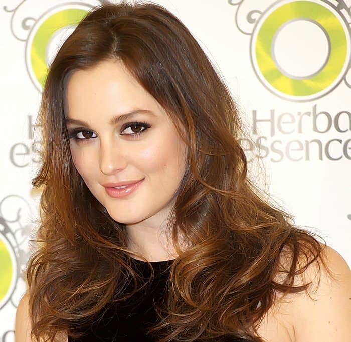 Leighton Meester signed up as Global Ambassador for Herbal Essences earlier this year