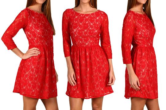 French Connection Fast Anna Lace Dress