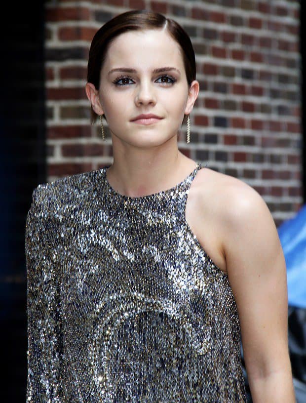 Emma Watson arrives at the Ed Sullivan Theater for a guest appearance on 'The Late Show with David Letterman' in New York City on July 11, 2011