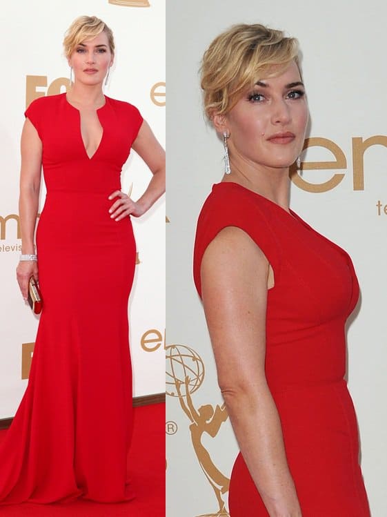 Kate Winslet in Elie Saab at the 63rd Annual Primetime Emmy Awards