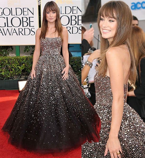 Olivia Wilde 2011 Golden Globes
