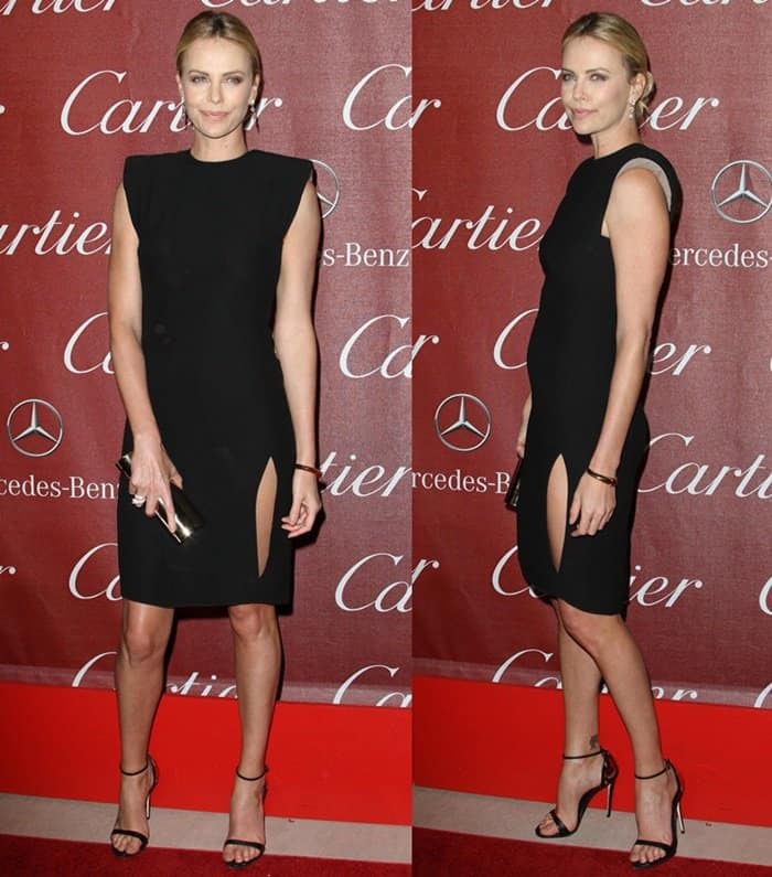 Charlize Theron at the 23rd annual Palm Springs International Film Festival Awards Gala