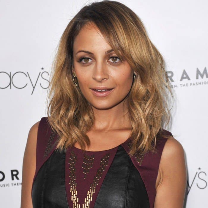 Designer Nicole Richie arrives at Macy's Passport Presents: Glamorama - 30th Anniversary in Los Angeles held at The Orpheum Theatre on September 7, 2012 in Los Angeles, California