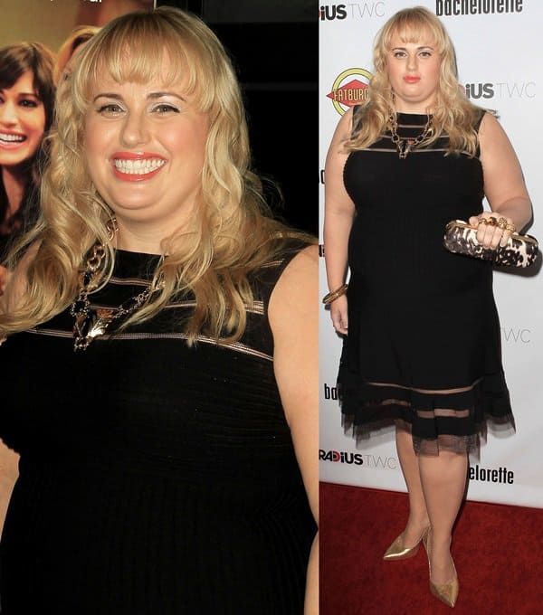 Rebel Wilson at the premiere of RADiUS-TWC's 'Bachelorette' at ArcLight Cinemas in Hollywood on August 23, 2012