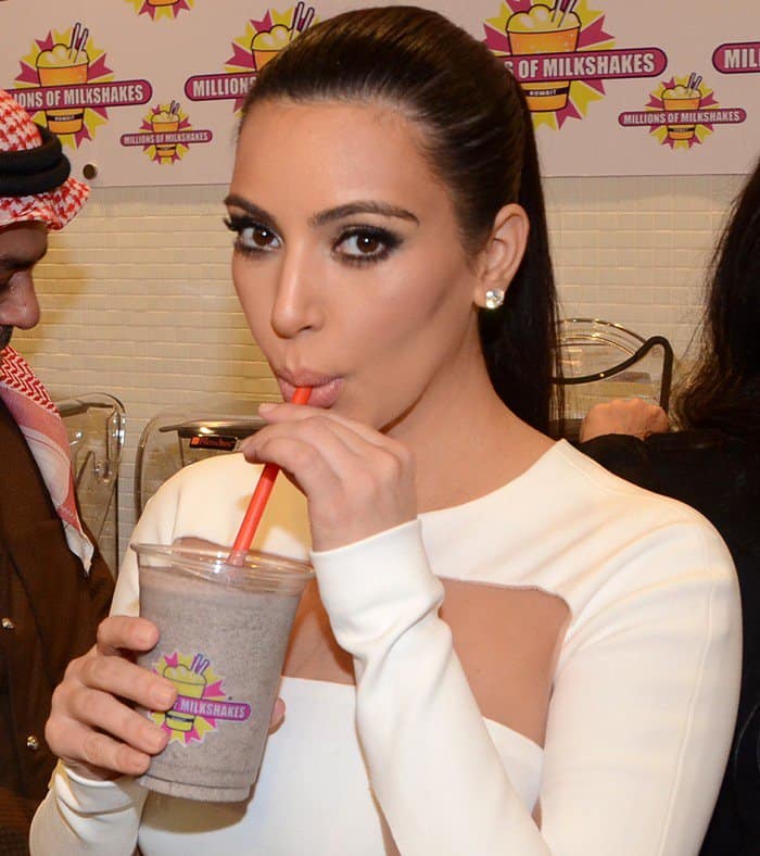Kim Kardashian's milkshake (brings all the boys to the yard?)