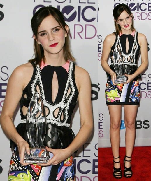 Emma Watson at the 39th Annual People’s Choice Awards at Nokia Theatre L.A. Live in Los Angeles on January 8, 2013
