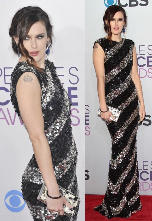 Rumer Willis at the 39th Annual People’s Choice Awards at Nokia Theatre L.A. Live in Los Angeles on January 8, 2013