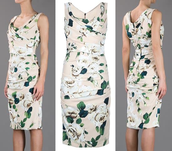Dolce & Gabbana - Sleeveless floral dress