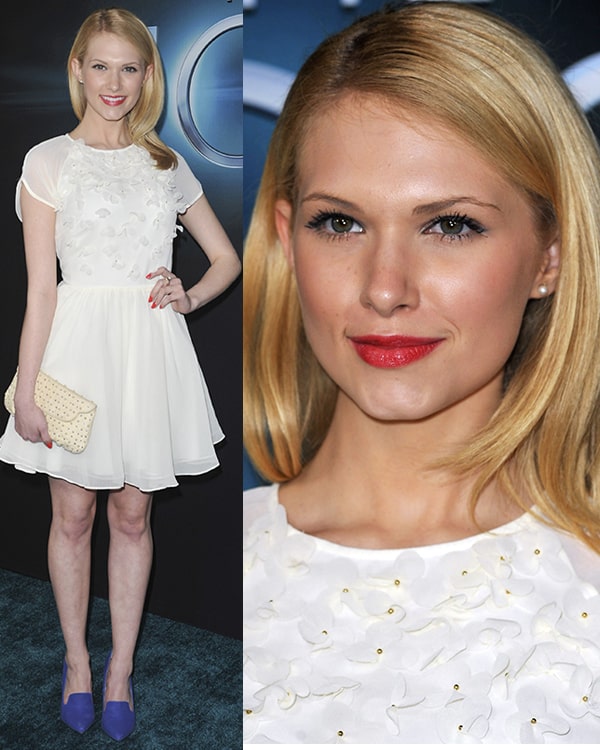 Claudia Lee at The premiere of 'The Host' held at the Arclight theatre on March 19, 2013