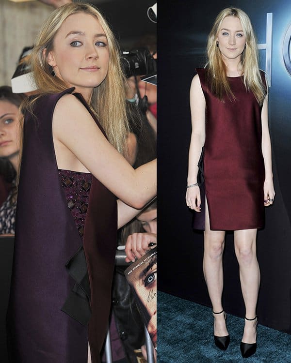 Saoirse Ronan at The premiere of 'The Host' held at the Arclight theatre on March 19, 2013