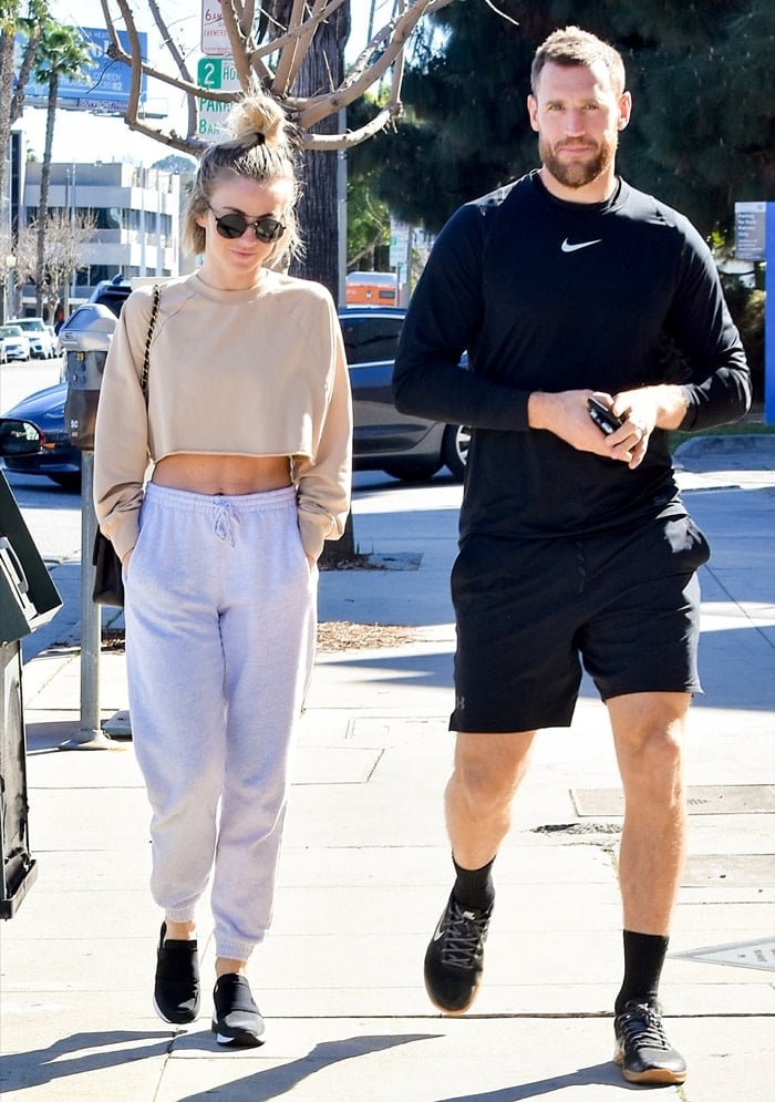 Seen together on a date in February 2020, Brooks Laich and Julianne Hough announced in May that they were separating after three years of marriage
