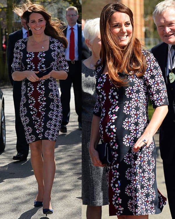 Catherine, Duchess of Cambridge visits The Willows Primary School, Wythenshawe, Manchester on April 23, 2013