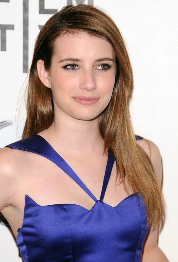 Emma Roberts at the 2013 Tribeca Film Festival screening of 'Adult World' in New York City on April 18, 2013