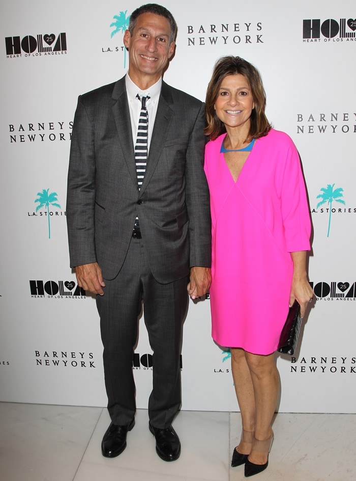 Fashion designer Lisa Perry is married to Richard Cayne Perry, an American hedge fund manager