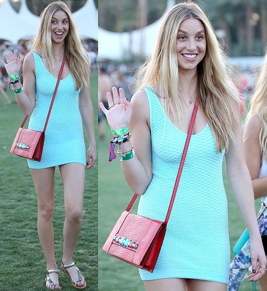 Whitney Port at the 2013 Coachella Valley Music and Arts Festival, Week 1, Day 1