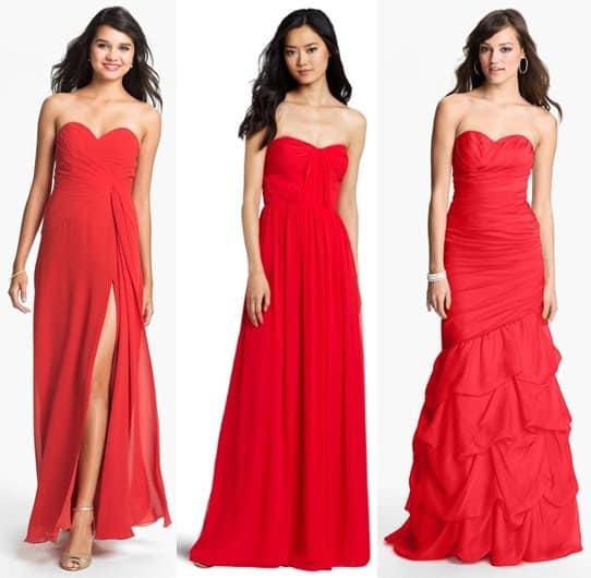 Fabulous Red Dresses