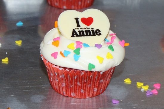 The launch of the ''Annie" cupcake at Magnolia Bakery