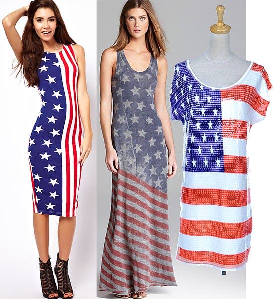 American flag dresses