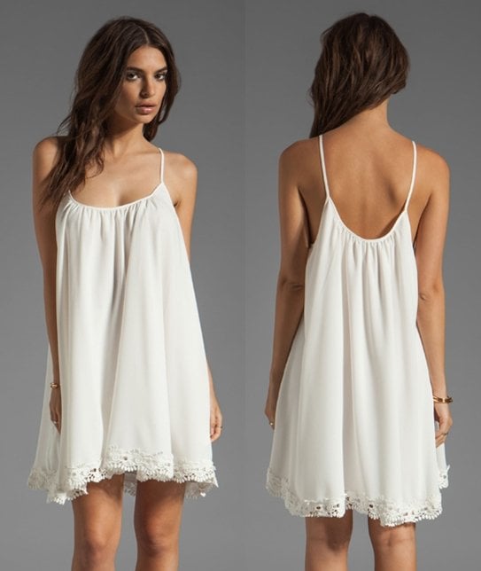 Lovers + Friends Sunshine Dress in White with Lace3