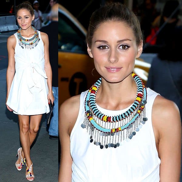 Olivia Palermo at the premiere of 'RED 2' at the Museum of Modern Art in New York City on July 16, 2013