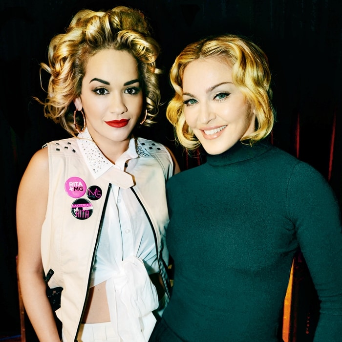It's no secret that artists Madonna and Rita Ora have great admiration for each other