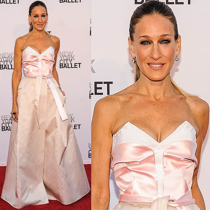 Sarah Jessica Parker at the 2013 New York City Ballet Fall Gala held at the David H. Koch Theater inside Lincoln Center in New York City on September 19, 2013