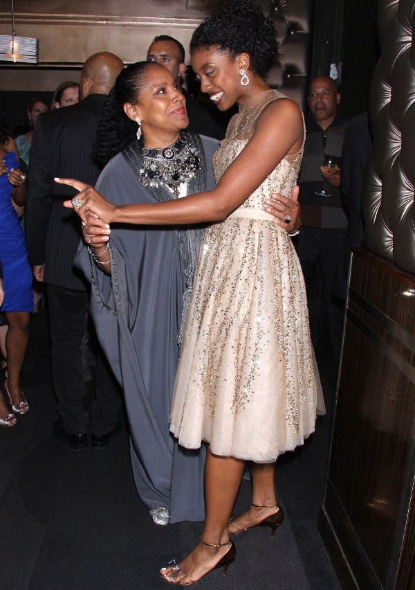 Condola and Phylicia Rashad at "Romeo and Juliet" after party