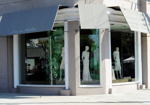 The Monique Lhuillier Boutique in Beverly Hills