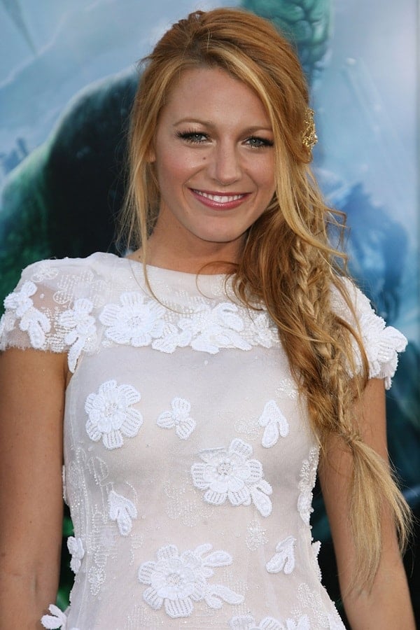 Blake Lively at the premiere of 'Green Lantern' held at the Grauman's Chinese Theatre in Los Angeles on June 15, 2011