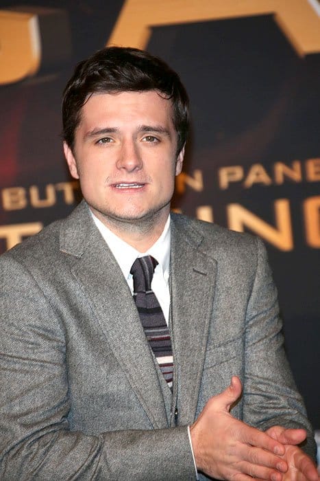 Josh Hutcherson was 19 years old when he starred in the first "The Hunger Games" film, which was released in 2012