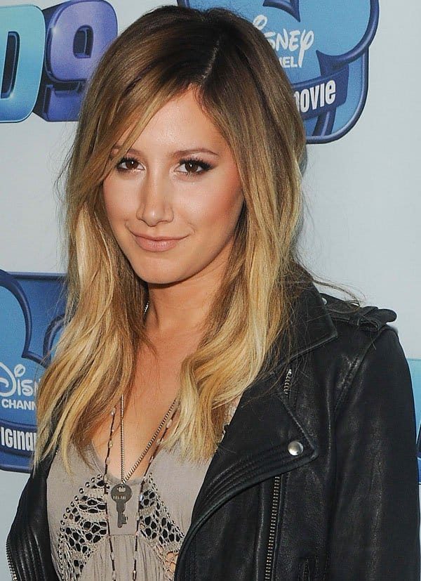 Ashley Tisdale wore one of her boho-chic looks