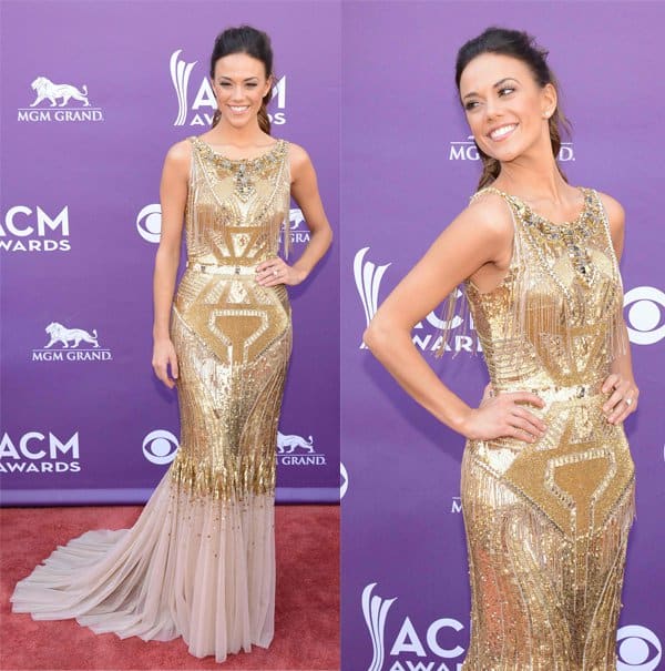 Jana Kramer at the 48th Annual Academy of Country Music Awards (ACM)