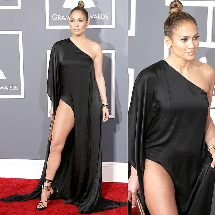Jennifer Lopez was incredibly sexy at the 55th Annual Grammy Awards