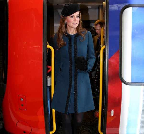 Members of the Royal Family visit Baker Street tube station