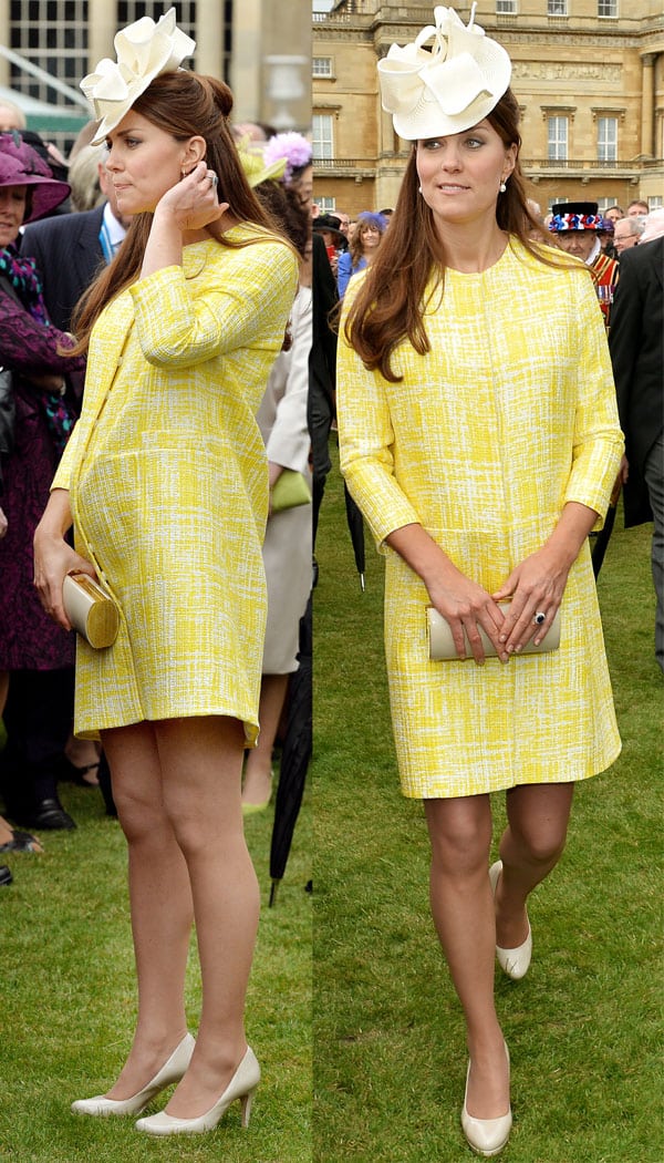 Queen and Kate at Royal Garden Party