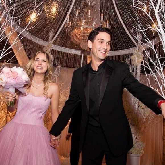 Ryan Sweeting and Kaley Cuoco exchanged their vows in a New Year's Eve ceremony on December 31, 2013, at the Hummingbird Nest Ranch in Santa Susana, California