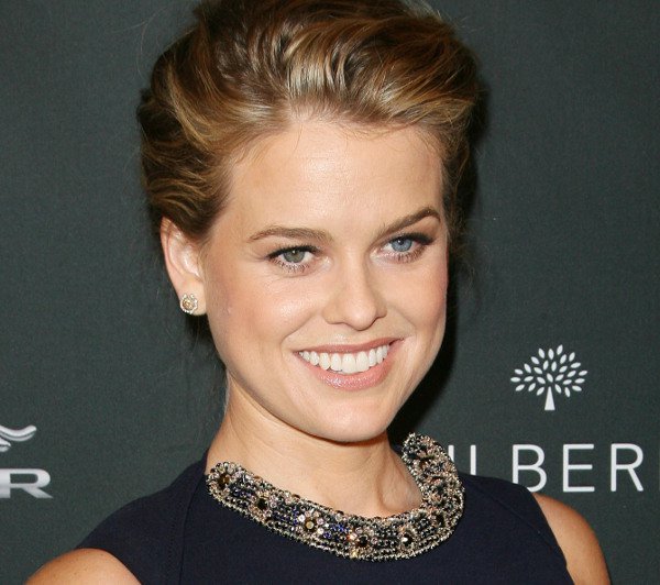 Alice Eve at the 2014 BAFTA tea party
