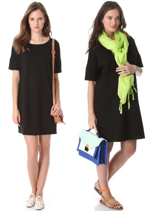 An effortless ponte pullover dress with a classic look and feel
