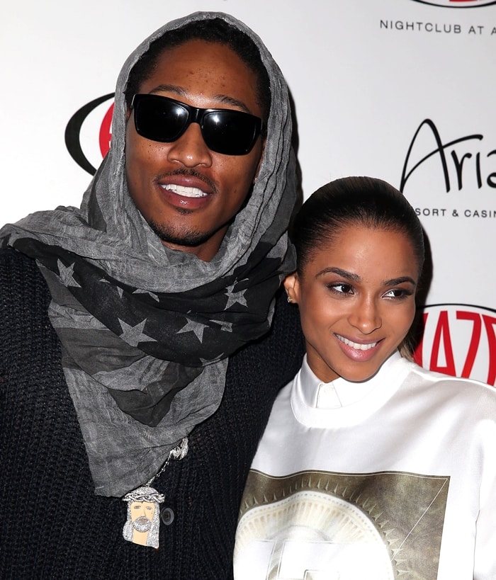 Ciara and Future got engaged in October 2013