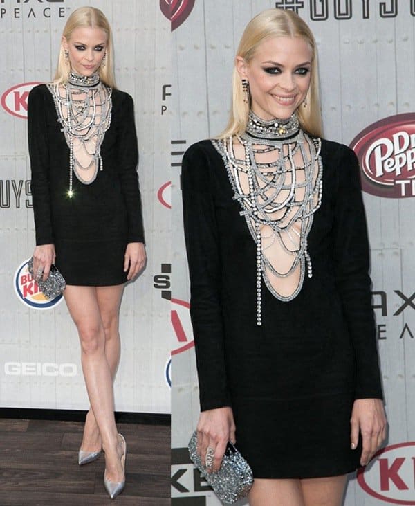 Jaime King at Spike TV's Guys' Choice Awards held at Sony Pictures Studio in Los Angeles on June 7, 2014
