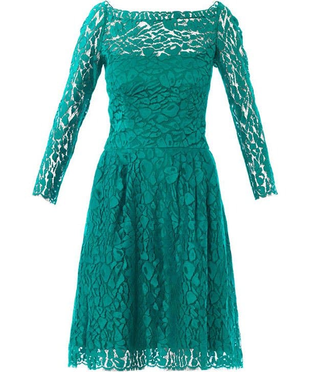 Issa Lace Long-Sleeved Dress