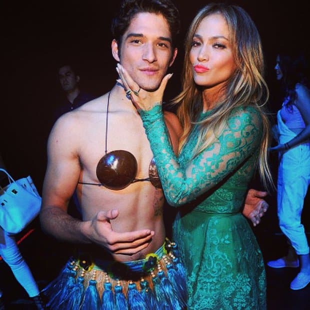 Teen Wolf star Tyler Posey reunited with his former movie mom Jennifer Lopez