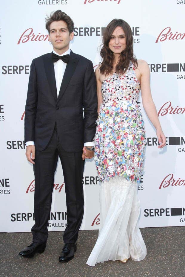 Keira Knightley and James Righton attend the annual Serpentine Galley Summer Party