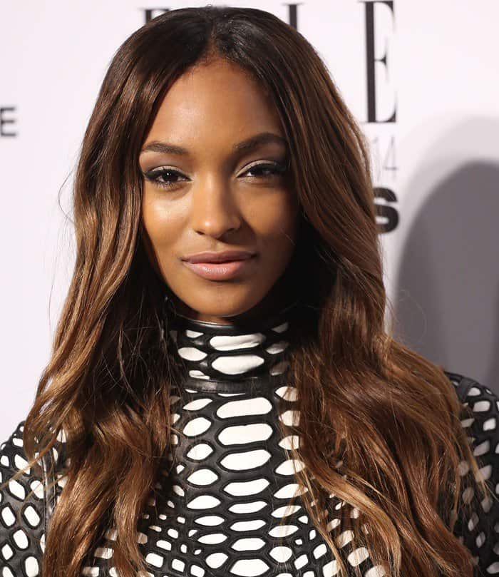 Jourdan Dunn at the 2014 Elle Style Awards 2014 held at One Embankment in London on February 18, 2014
