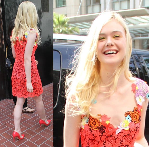 Elle Fanning at San Diego Comic-Con International (day 3) in California on July 26, 2014