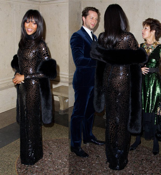 Naomi Campbell at the Museum Gala of the American Museum of Natural History in New York City on November 20, 2014
