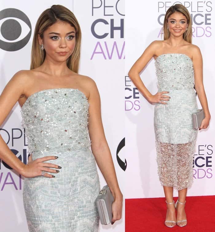 Sarah Hyland at the 41st Annual People's Choice Awards