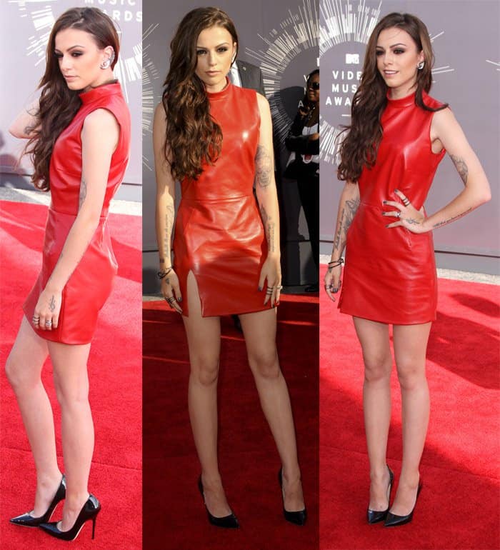 Cher Lloyd at the 2014 MTV Video Music Awards at The Forum in Inglewood, California on August 24, 2014